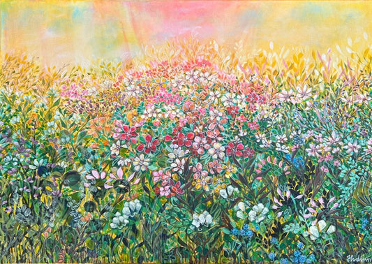Golden Meadow Bloom